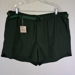 REI Forest Green Women's Athletic Trail Shorts